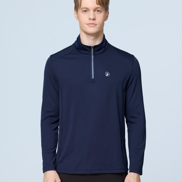 【WILDLAND荒野】男石墨烯彈性拉鍊機能衣秀姑藍山