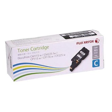 富士全錄Fuji Xerox原廠高容量碳粉匣/CT202265/藍色