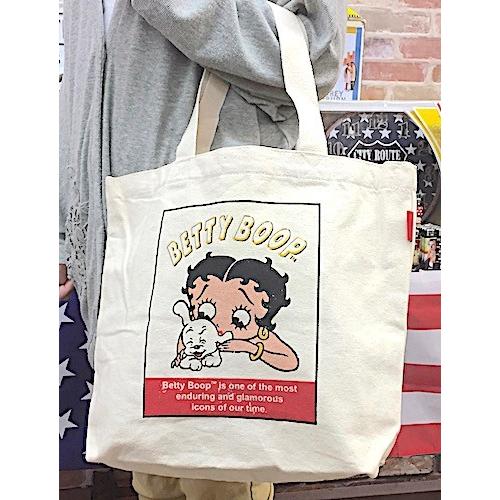 Betty Boop ベティちゃん グッズ トートバッグ ベティ＆パジー 