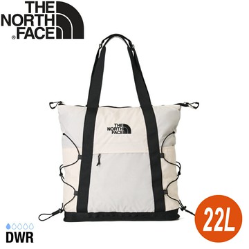 【The North Face 22L 單肩背提包《梔子花白/黑》】52SV4Q7/通勤包/單肩包/雙肩包