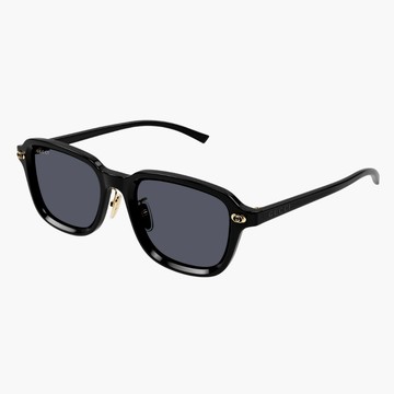 【GUCCI 古馳】方形膠框太陽眼鏡(GG1948SK-001)