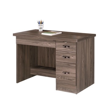 唯熙傢俱-進昇灰橡色3.5尺書桌