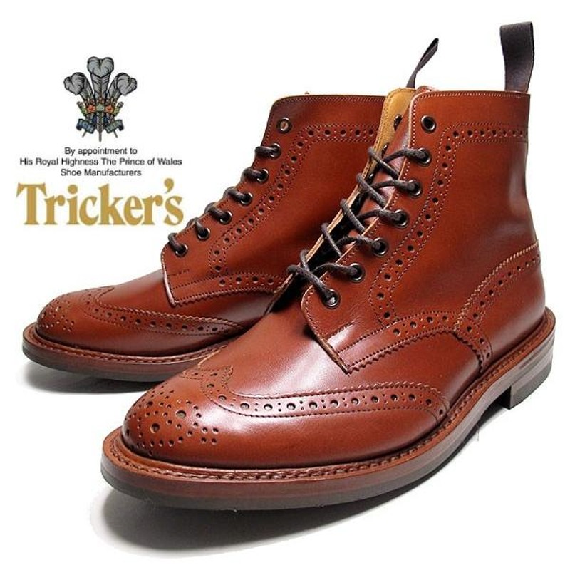 Trickers トリッカーズ M5634 BROGUE BOOTS STOW - ブーツ