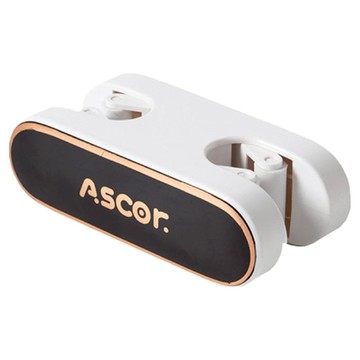 FAmILyLIFE 生活 拖把掃把收納架 雙頭拖把夾 A-136-BK  1個  黑金