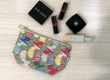 aLoveSupreme 南非文青設計師手繪多彩化妝包_彩繪非洲女人