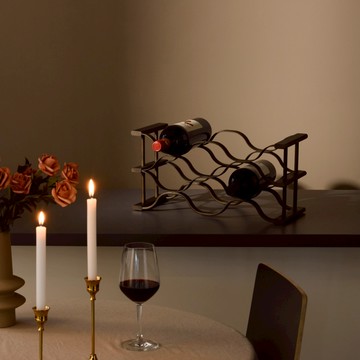 Gudee | WAVI 酒瓶架 (6瓶) - 原色