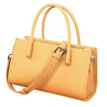 【伊卡柔Ikary】真皮高級感手提肩背女士小方包(M759焦糖)