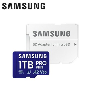 【SAMSUNG 三星】PRO Plus microSDXC 1TB 記憶卡【三井3C】