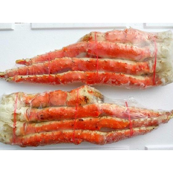 タラバガニ ボイル蟹 特大 足 2kg (1kg×2肩) セット 5Lサイズ 2キロ ギフト 冷凍 たらばがに 北海道加工 鱈場蟹