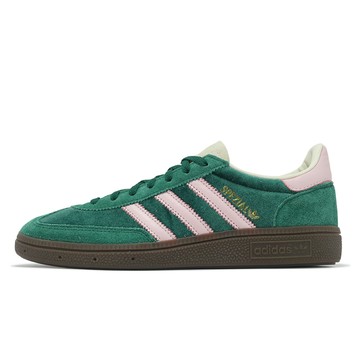adidas 愛迪達 德訓鞋 Handball Spezial W 女鞋 綠 粉紅 復古 休閒鞋 愛迪達