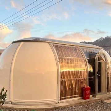 免運 快速出貨多功能休閒帳篷別墅星空房PC陽光房民宿室外餐廳泡泡屋透明戶外網紅帳篷篷房