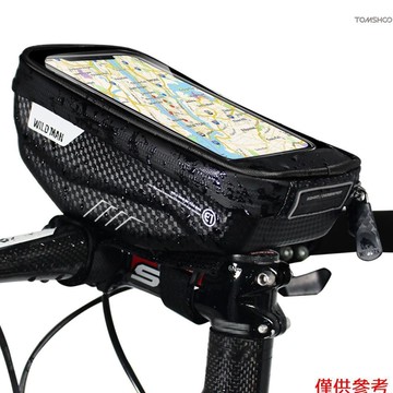 Winn 自行車手機包帶觸摸屏手機支架保護套防水自行車前架上管安裝車把包自行車收納包自行車包