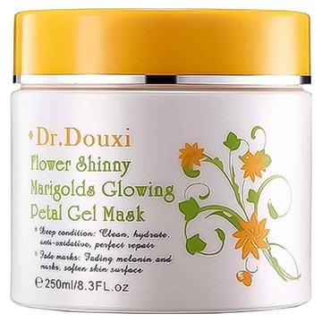 Dr.Douxi 朵璽 花晶靈金盞花璀璨花瓣膜 250ml 舒緩保濕 提亮膚色 改善暗沉 打造健康光澤肌膚  1罐