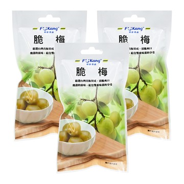 梅李果坊 梅山青脆梅 便利包  60g  3包