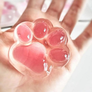 製冰模具 製冰盒 工具 網紅貓爪可愛卡通制冰模具按壓冰格級硅膠家用凍冰塊自制冰塊