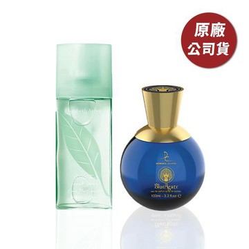 Elizabeth Arden 雅頓綠茶淡香水100ml+Dorall Collection杜拜多多香選 藍色瑪瑙女性淡香水 95ML (原廠公司貨)