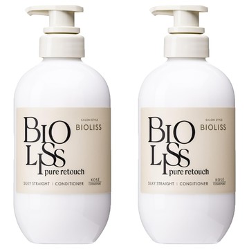 KOSE 高絲 BIOLISS 苾歐莉絲 PURE系列 潤髮乳 直髮柔順  480ml  2瓶