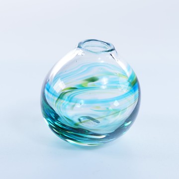 小巧單枝插花 暈染紋 1