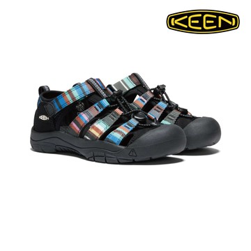 KEEN  童款 織帶涼鞋 NEWPORT H2 1026280 / 黑/彩色