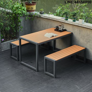 藤編桌椅 沙發椅 戶外家具 酒店家具 度假村家具 戶外沙發 庭院家具 躺椅 戶外桌椅組合 休閒家具 露營桌椅 商用家具 休閑室外桌椅庭院陽臺露天塑木書桌花園現代簡約小戶型凳子椅子 支持訂製 免運到府 快速出貨