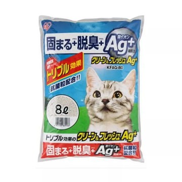 IRIS 【2入組】日本-抗菌貓砂-8L (IR-KFAG-80)