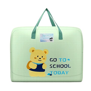 德利生活 卡通圖樣手提棉被衣物袋 牛津布  1個  小號(45 x 18 x 39cm)