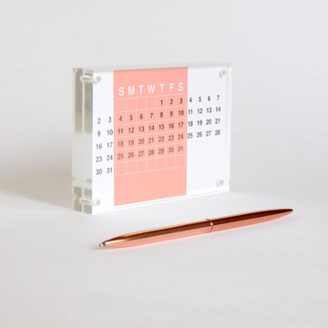 客製化禮物  亞克力照片 萬年曆 正面月曆背面照片 情人節禮物