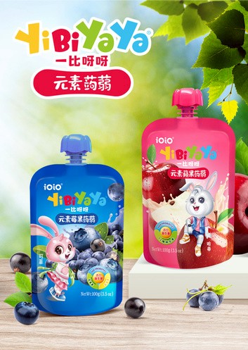 iOiO YiBiYaYa 元素果凍蒟蒻系列