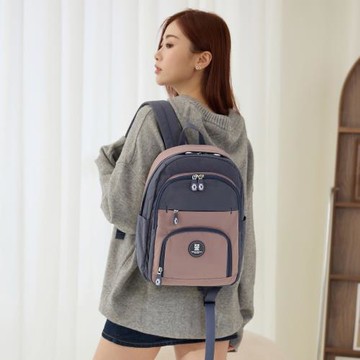 【Kinloch Anderson】Mousse 拉鍊後背包-莓果藍