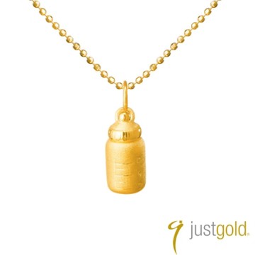 鎮金店Just Gold 寶寶奶瓶 黃金墜子