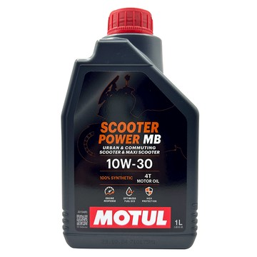 MOTUL Scooter Power MB 速克達專用機車機油 1L  10W-30  1瓶