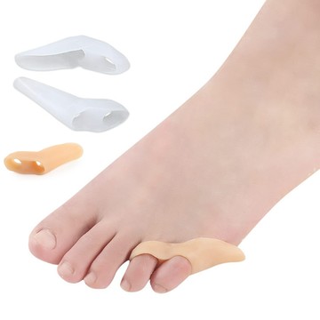 24hr口(杰恆)los0119貳組雙孔腳趾分離器男女雙環矯正小腳趾分離小梳理