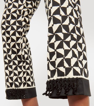 'S Max Mara Nereo printed cropped pants