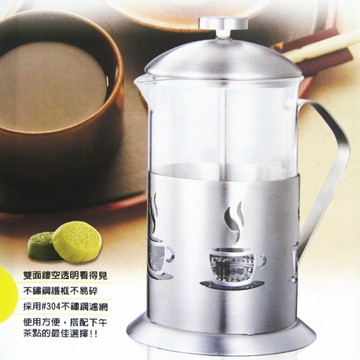 妙管家 【一品川流】特級不鏽鋼沖茶器-1.1L