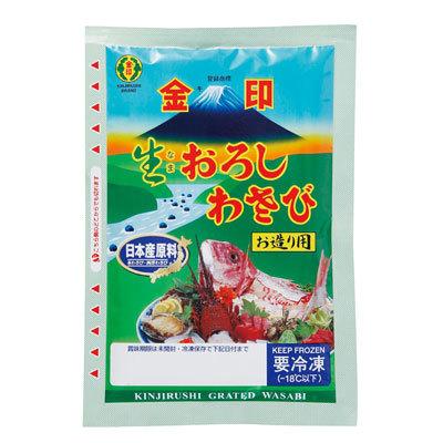 金印物産)金印生おろしわさびお造り用200g