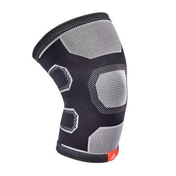 adidas 愛迪達 膝關節用高性能護套  S(24.8 x 13.3 x 0.3cm)  黑色  1個