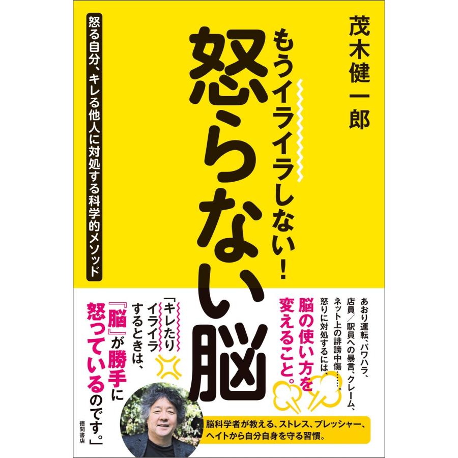 もうイライラしない 怒らない脳 怒る自分,キレる他人に対処する科学的メソッド