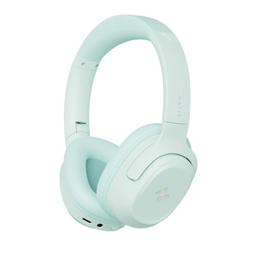 【HAVIT】H612BT PRO 旋轉折疊180度耳罩式耳機 綠色