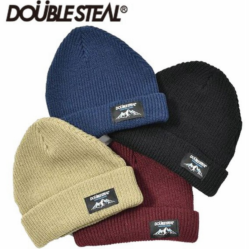 ダブルスティール Double Steal Mountain Rib Knit Cap ニット帽 マウンテンピス シンプル キャップ 帽子 メンズ ストリート ブランド 通販 Lineポイント最大0 5 Get Lineショッピング