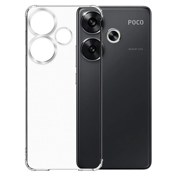 YADI 亞第 米爾標準測試認證軍規手機空壓殼  POCO F6 5G  透明色