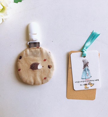 可快速出貨喔- 小刺蝟 圓圓 平安符袋/寶寶禮物