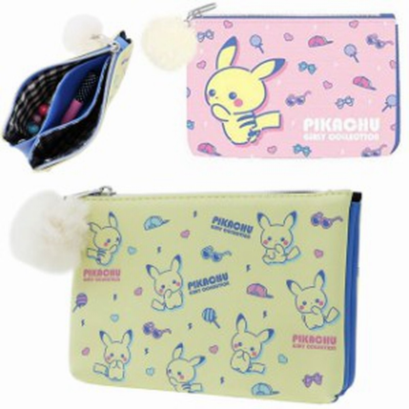 ピカチュウ ガーリーコレクション ポケモン コスメポーチ 3ポケット ポーチ ポケットモンスター キャラクターグッズ Pz Brz28 通販 Lineポイント最大1 0 Get Lineショッピング