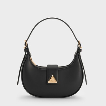 Trice 三角釦彎月包