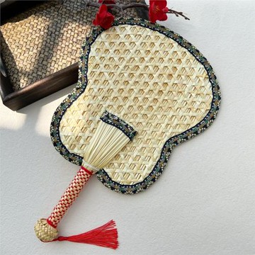 大風力納涼扇老式麥稈扇子耐用編織扇子芭蕉扇子家用手工編織蒲扇