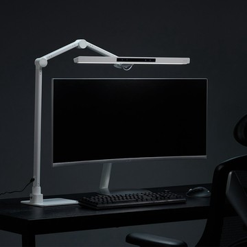 【居家布置】60cm TIONE PRO 鈦珈白㇑LED護眼檯燈㇑喜光全光譜