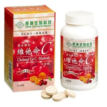 長庚 螯合礦物維他命C(軟膠囊60粒/瓶)