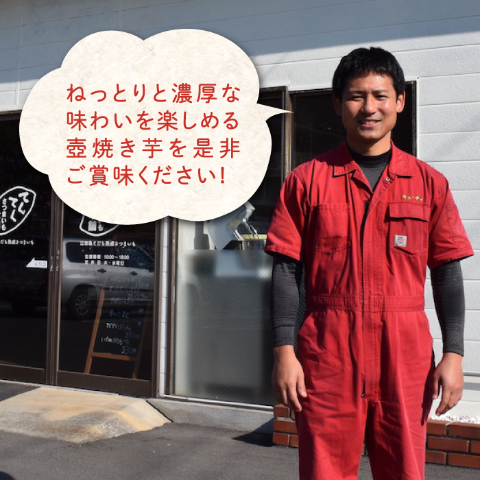 ねっとり濃厚！てくてくの壺焼き芋 800g＜峰商事 合同会社＞江田島市 [XAD010]