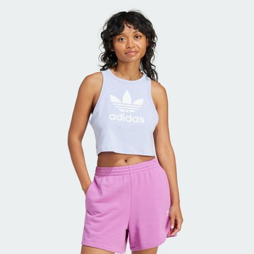 ADIDAS 女 短版運動背心 IP0684