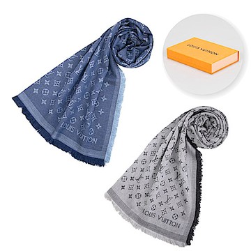 Louis Vuitton LV 路易威登 Essential經典印花披肩/圍巾(多色)