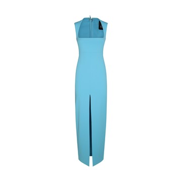 Solace London - Blue Stretch Sofia Maxi Dress